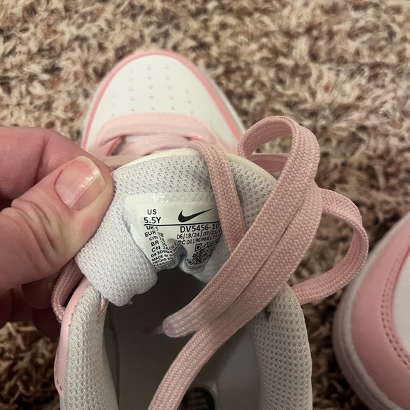 Nike Pink and White Athletic Shoes - Picture 3 of 4